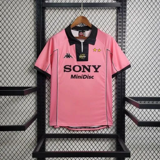 ユベントス アウェイ 1997/1998 レトロ  ユニフォーム 半袖 Tシャツ