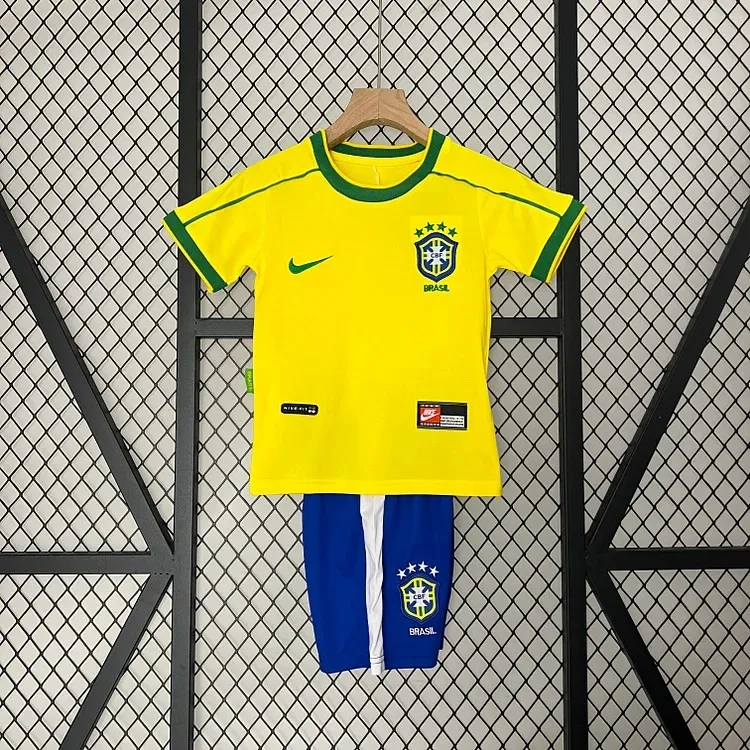 ブラジル代表 ホーム 1998 ユニフォーム キッズ 上下セット